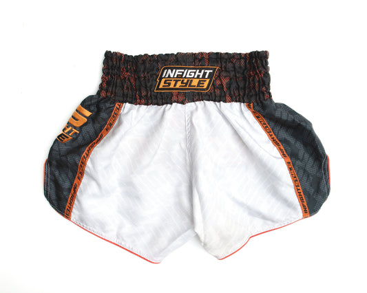 FS Icon Muay Thai Shorts Orange