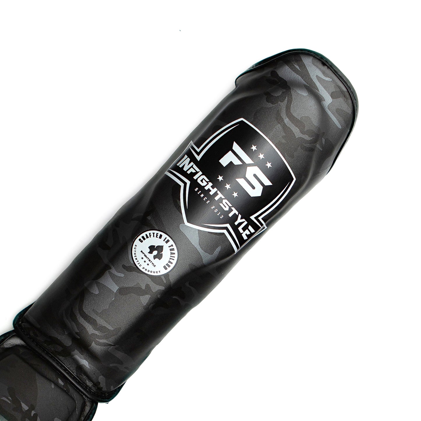 IFS Junior Shin Guard - Black Camo