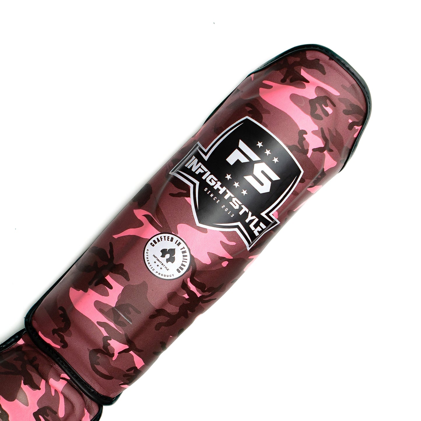 IFS Junior Shin Guard - Pink Camo
