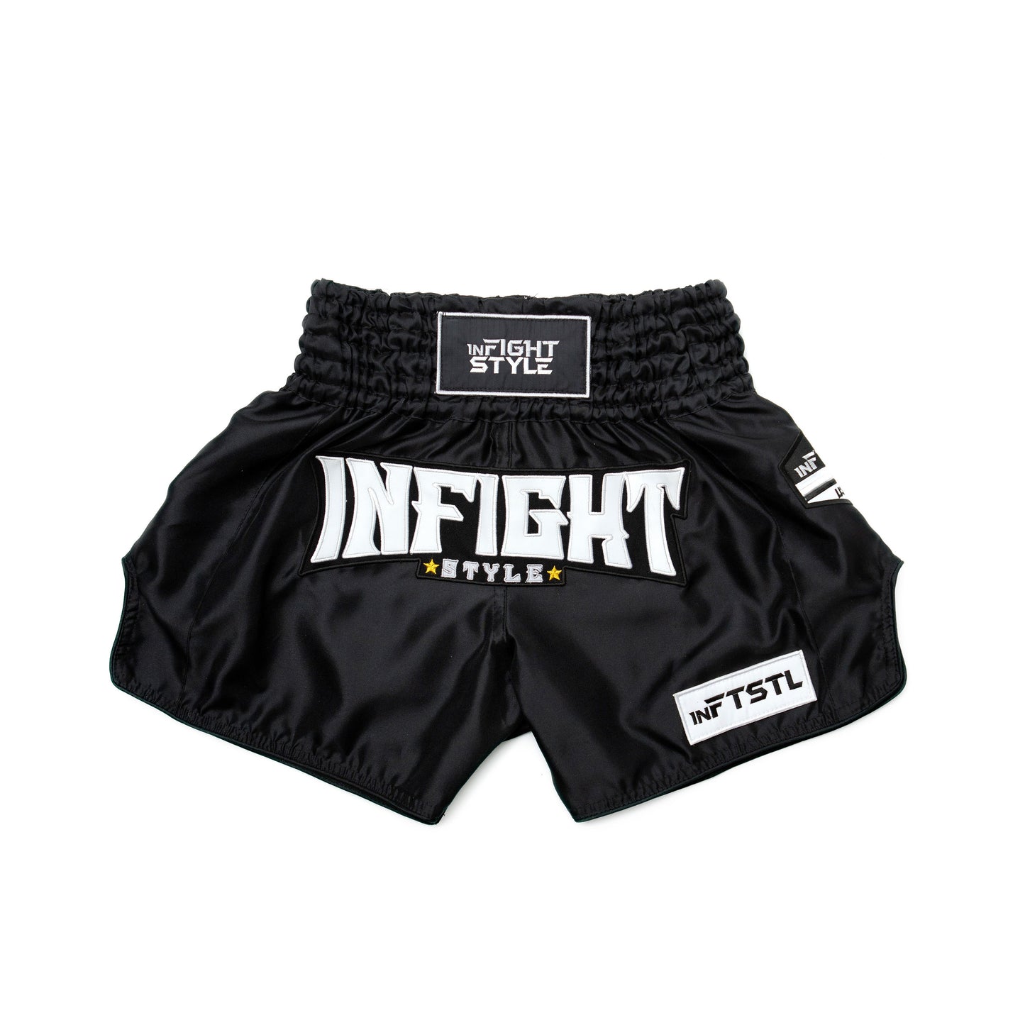 FS Ticket Black Muay Thai shorts