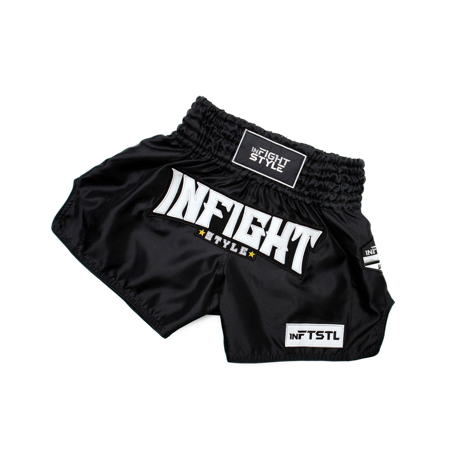 FS Ticket Black Muay Thai shorts