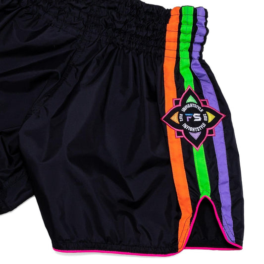 FS - 'Originals' Muay Thai Shorts - Rainbow